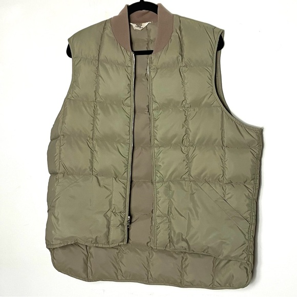 Vintage Woolrich down puffer vest green Medium men - Picture 1 of 7